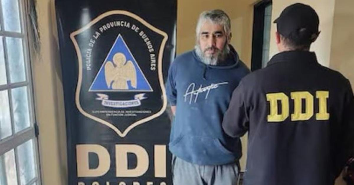 Luego de permanecer prófugo durante 14 años este mediodía fue detenido en el partido bonaerense de Florencio Varela Alberto Martín del Valle - Foto- Todo Noticias