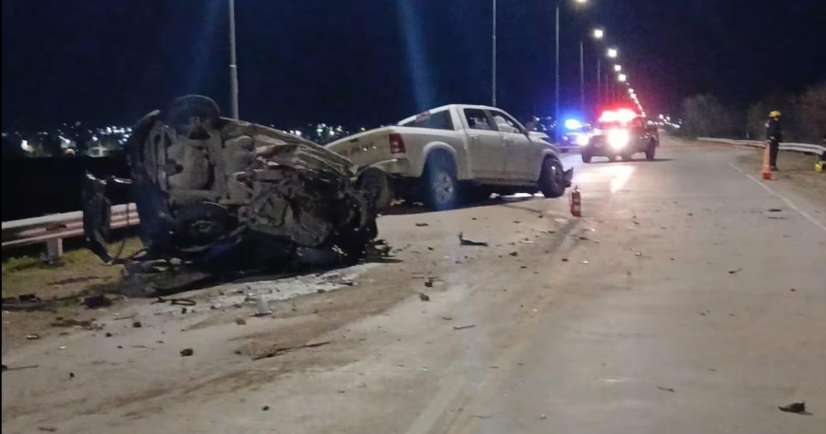 Cuatro muertos en un choque frontal cerca de Alta Gracia