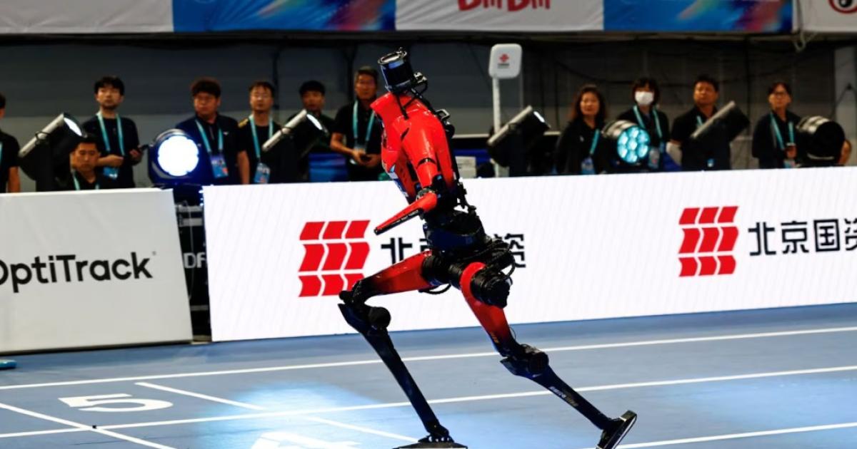 Un robot superoacute la marca de Usain Bolt en los 100 metros- alcanzoacute los 52 kmh