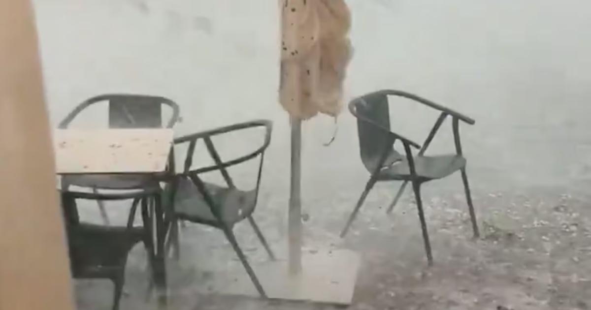 Temporal en Cataluntildea- granizo inundaciones y 30 heridos tras una fuerte tormenta