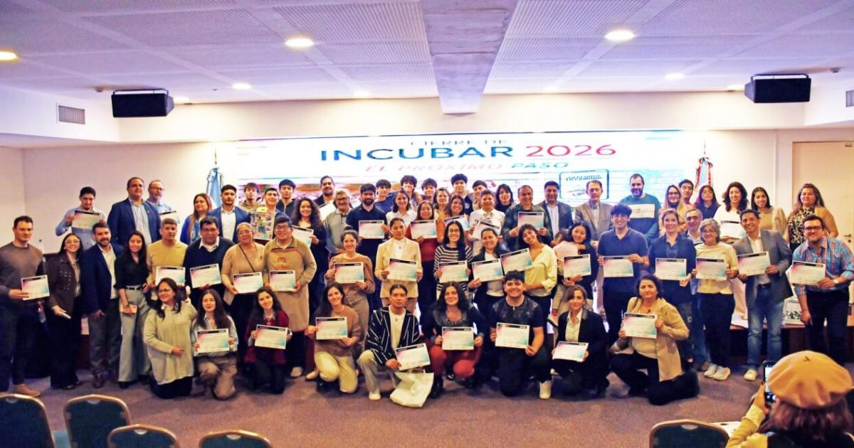 Finalizoacute el Programa Incubar2026 Pitch de Emprendedores