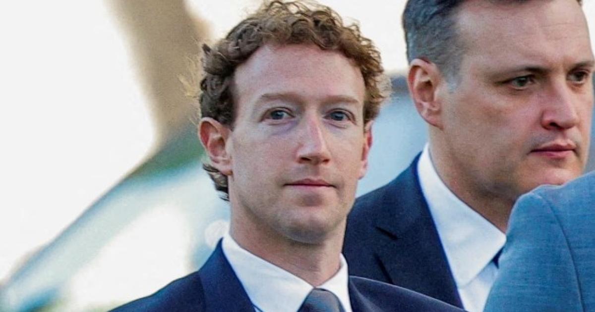 El CEO de Meta Mark Zuckerberg Fuente- REUTERSMike Blake TPX IMAGES OF THE DAYFile Photo