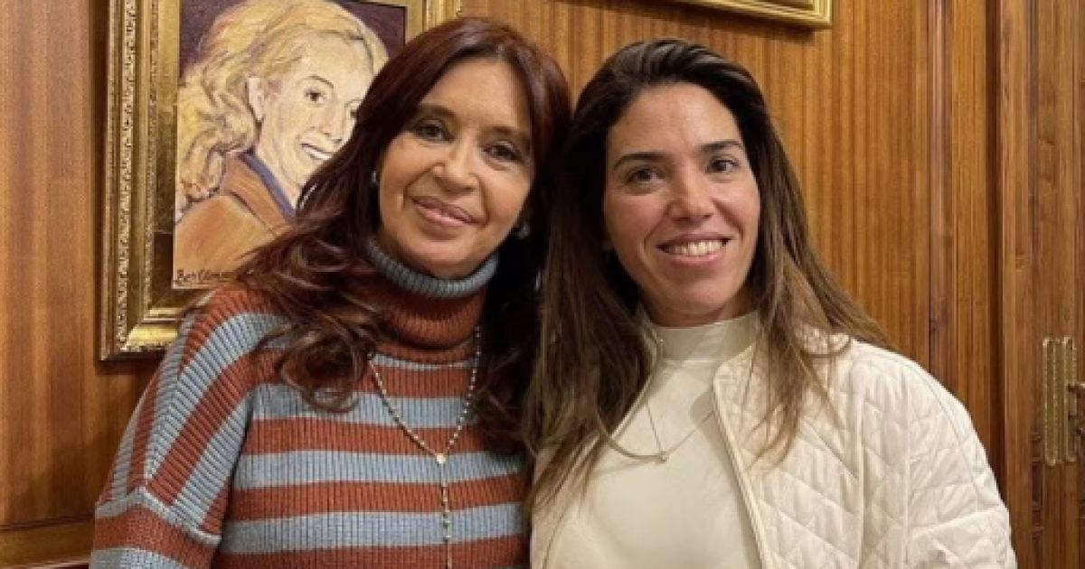 Cristina Kirchner y María Soledad Calle militante empresaria y ex empleada de la UOM