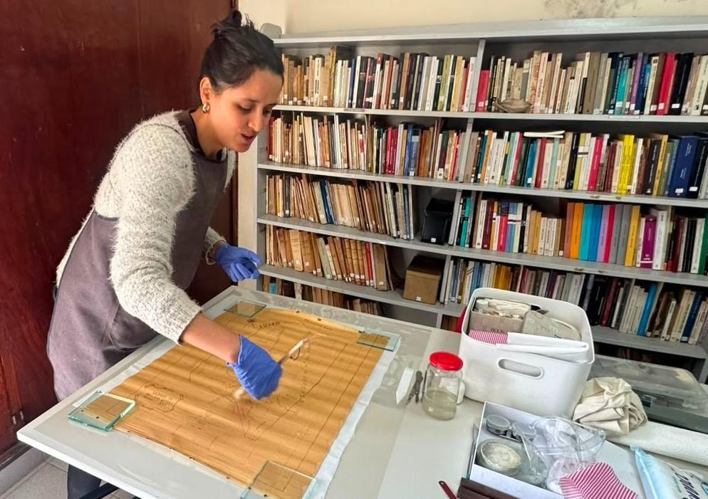 Humanidades consolida un espacio clave para la conservación del patrimonio santiagueño