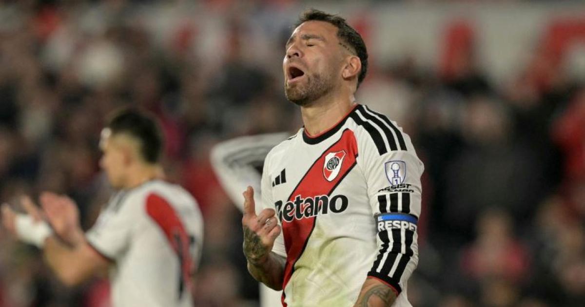 RIver eliminado de la Sudamericana - Foto- EL GRÁFICO