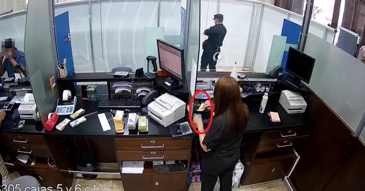 Quieacutenes son los empleados del Banco Nacioacuten juzgados por robar dinero de clientes bajo la modalidad de pellizco