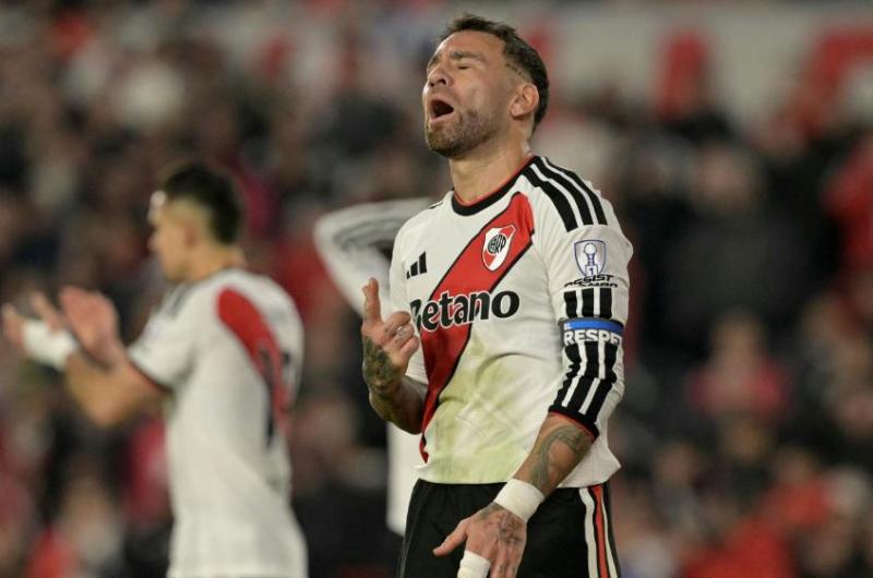 RIver eliminado de la Sudamericana - Foto- EL GRÁFICO