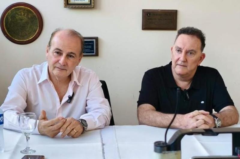 Gerardo Montenegro manifestoacute el apoyo de la CGT a la gestioacuten de Domingo Catella en Las Termas de Riacuteo Hondo                                            