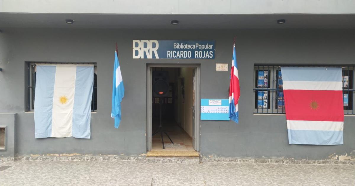 Bingo solidario en la Biblioteca Ricardo Rojas- buscan recaudar fondos para techar su patio