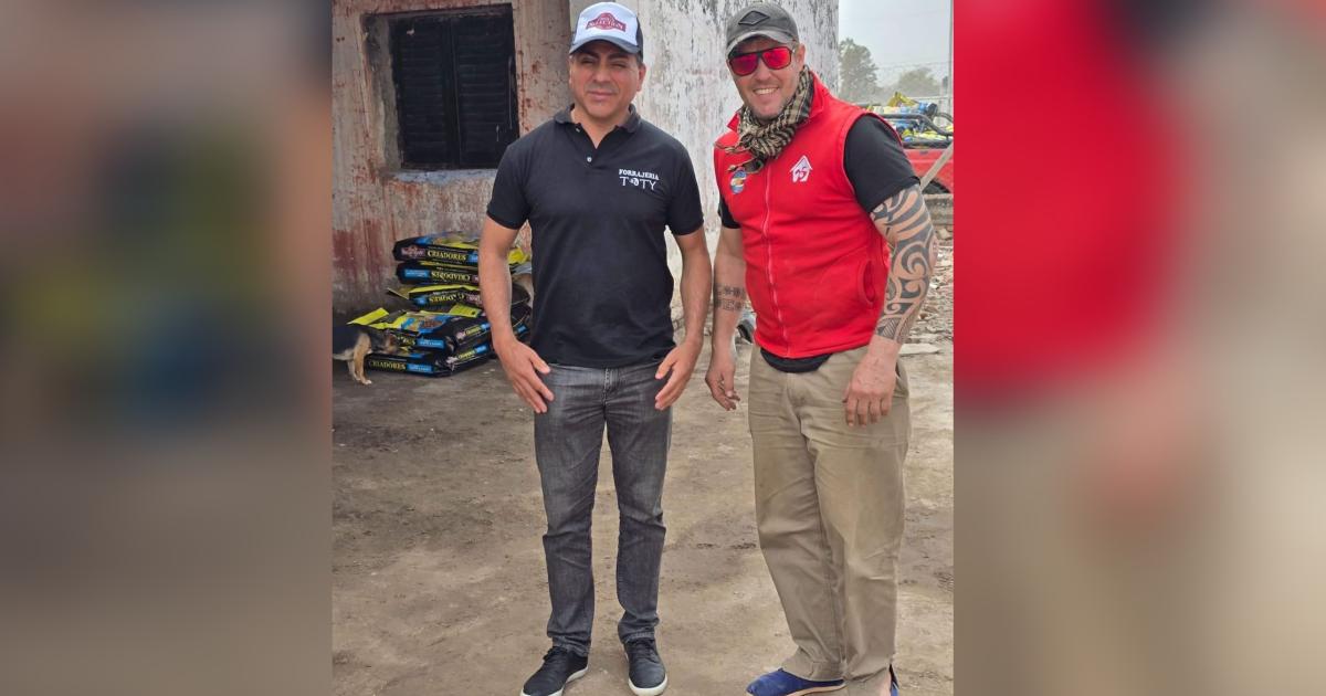 Gerardo Acuña dueño de Toty Forrajería y amigo del Polaco - Foto- Facebook