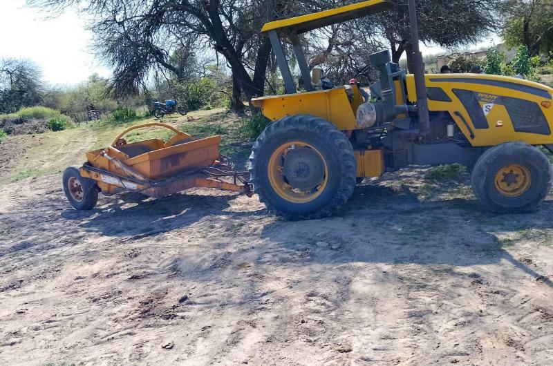 Se concretoacute un refuerzo para el riego y la produccioacuten en Bandera Bajada