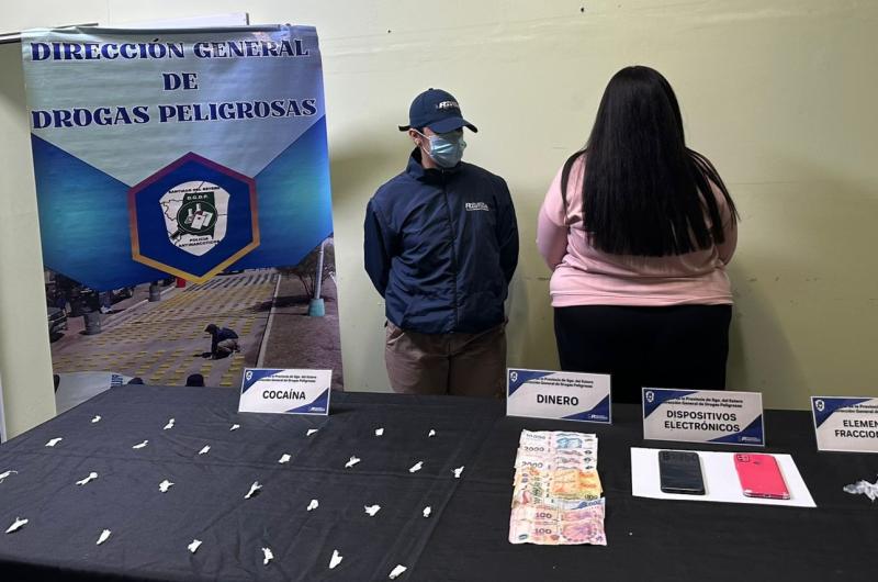 Narcomenudeo- detienen a una mujer y secuestran cocaiacutena 