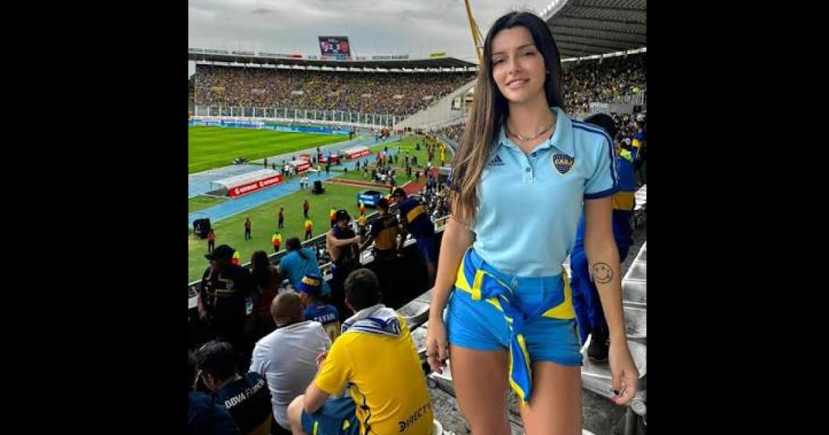 Escaacutendalo en La Boca- la santiaguentildea Valentina Salcedo denuncioacute un brutal ataque antes de Boca - Lanuacutes