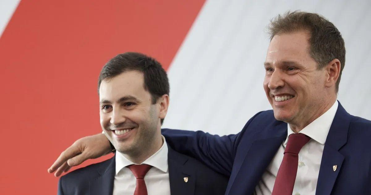 Jorge Brito y Stefano Di Carlo (Foto- prensa River)