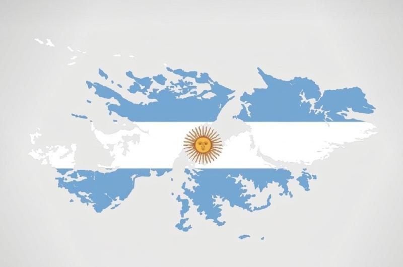 Las Islas Malvinas (Foto- X-@FAArgentinas)