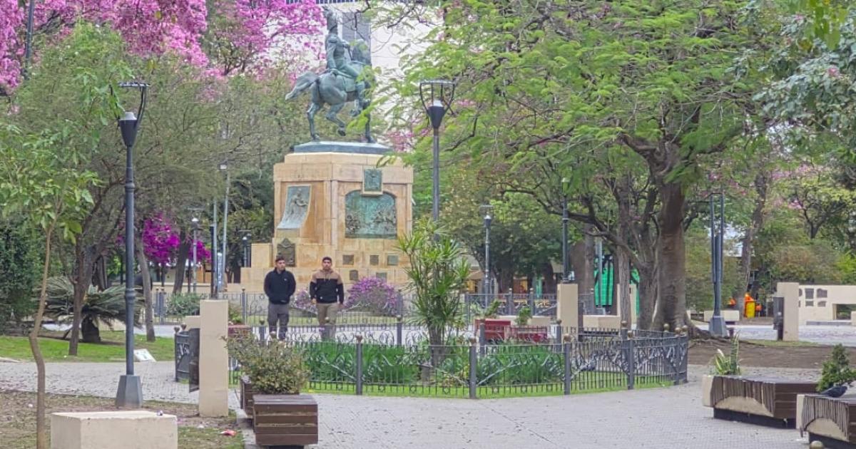 Semana sin lluvias y con 29degC en Santiago del Estero- se esperan raacutefagas de 50 kmh