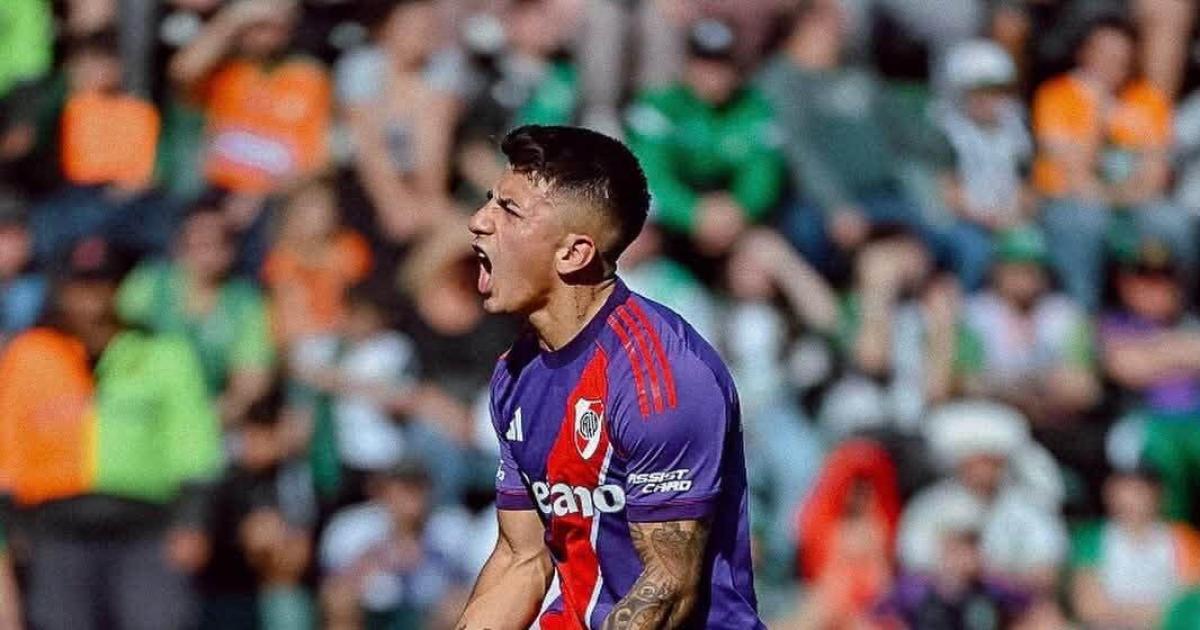 La felicidad de Almada por marcar su primer gol