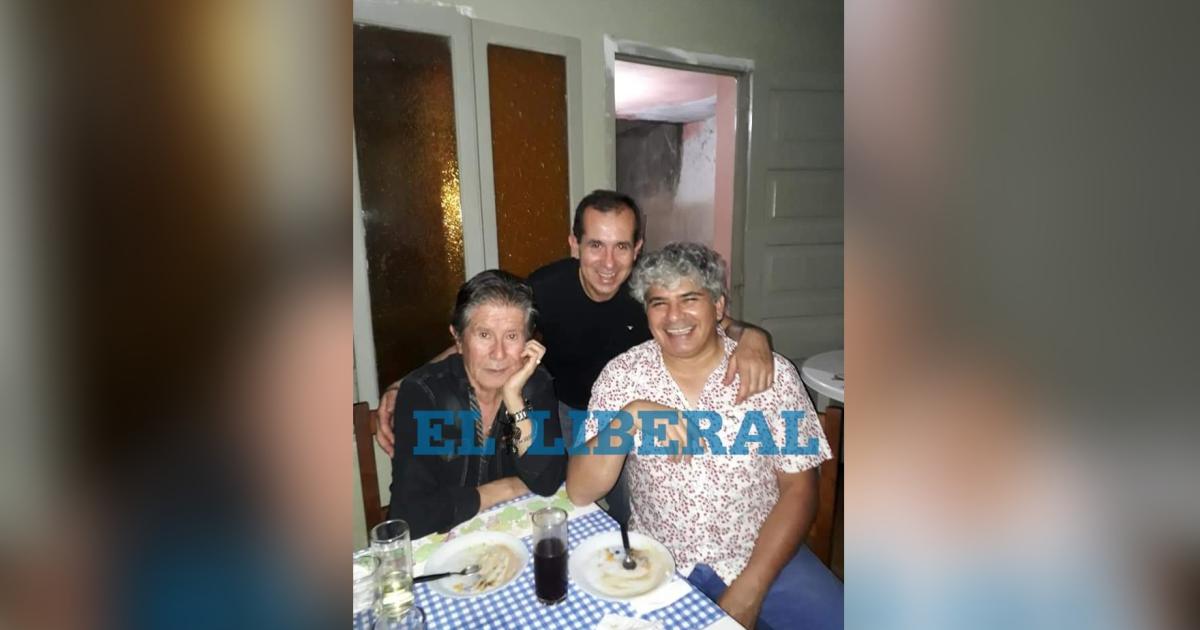Dani Pecci junto a Beto Orlando