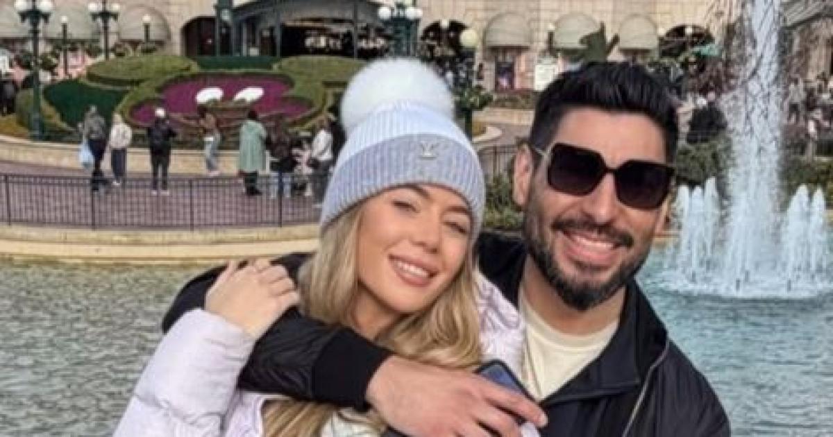 Candela Arizaga junto a Facundo Moyano - Foto- Redes sociales