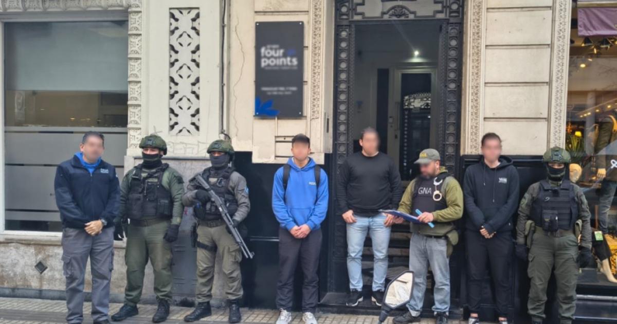 Gendarmeriacutea desarticula una organizacioacuten criminal dedicada a la triangulacioacuten de dinero comercio exterior y Lavado de Activos
