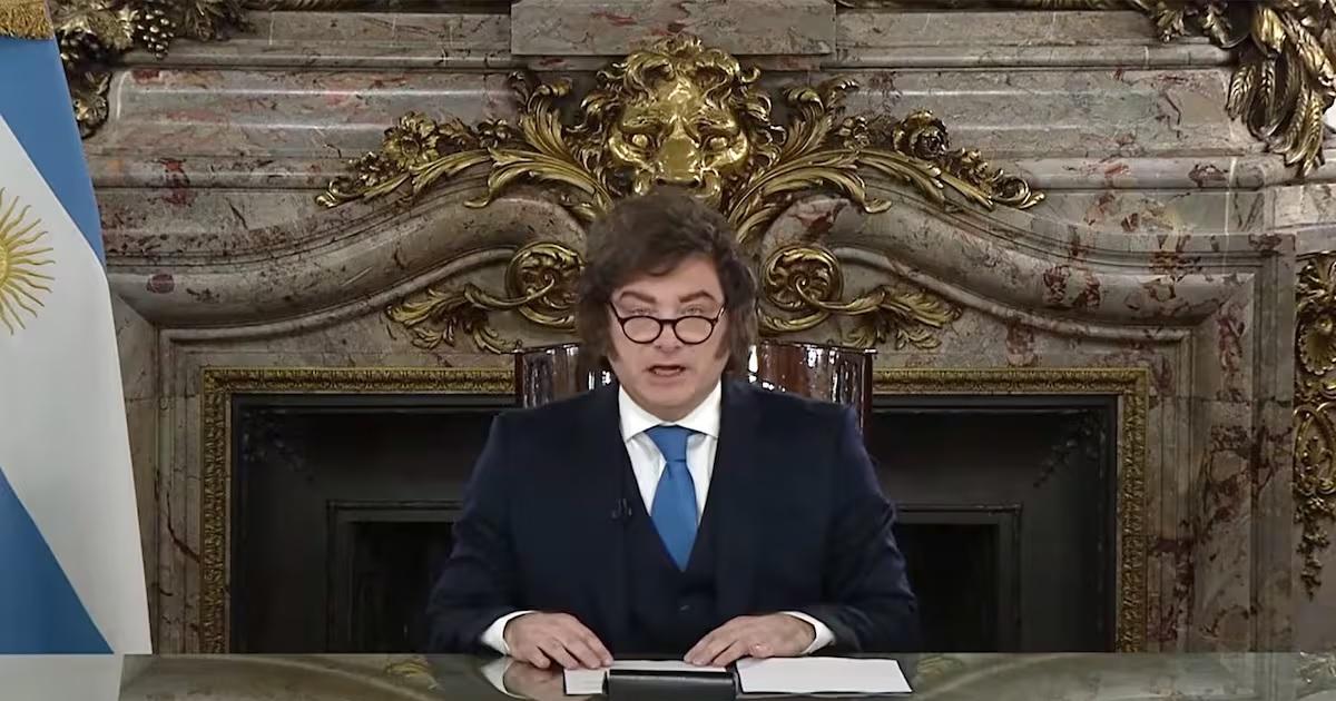 Milei en cadena nacional- hablaraacute este jueves sobre los avances diplomaacuteticos en la causa Malvinas
