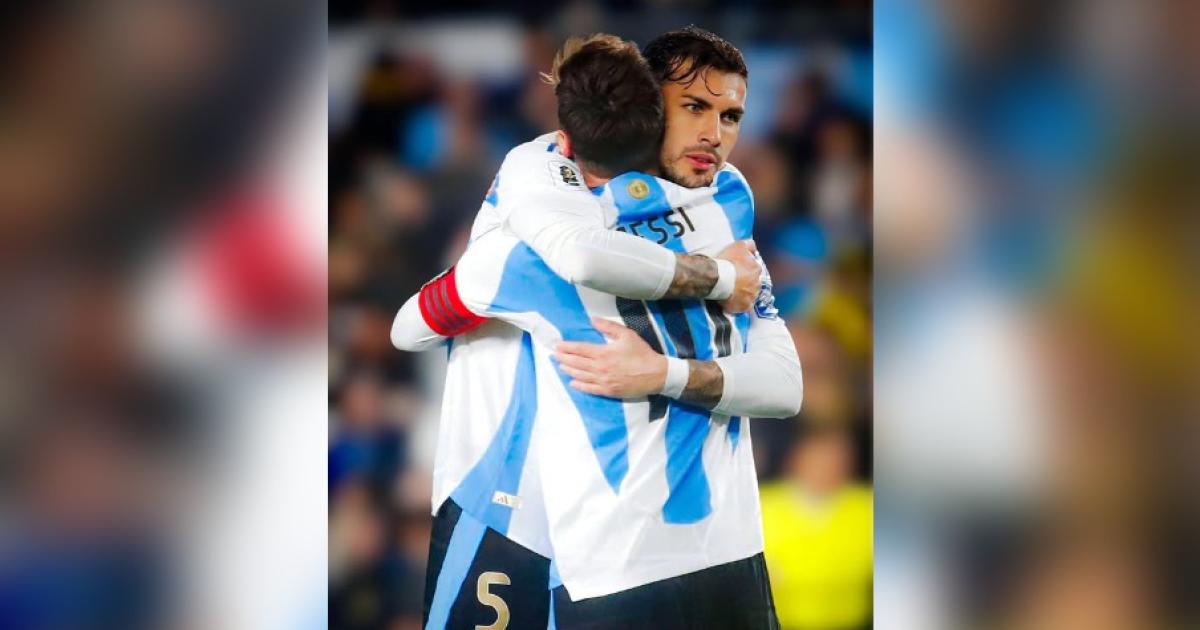Leandro Paredes evala dar un paso al costado en la Selección tras el retiro de Messi (Foto- Instagram Leandro Paredes)