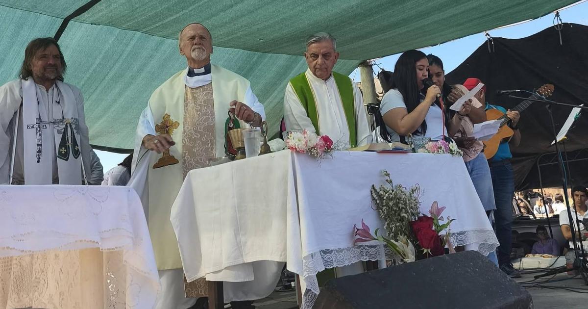 El cardenal Bokalic presidioacute la fiesta de San Gil en Sacha Pozo