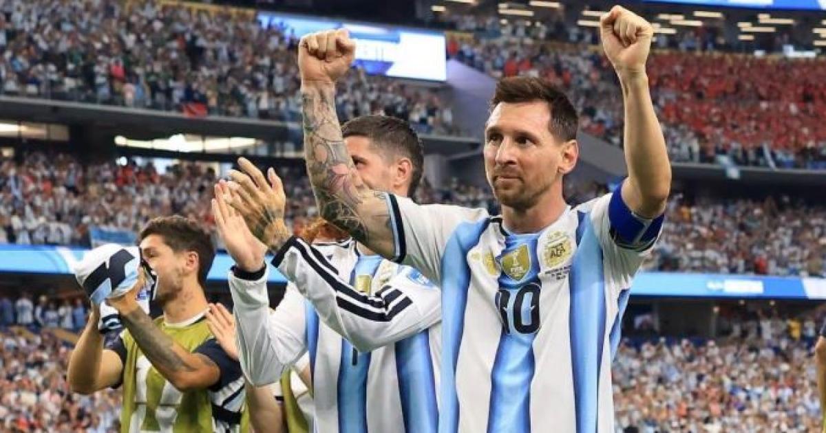 La AFA despidioacute a Lionel Messi con un emotivo video- Vos me pusiste la tercera estrella