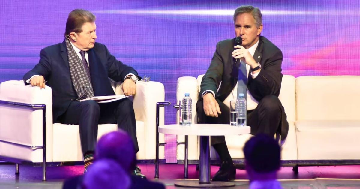 Pablo Quirno sobre la soberanía de las islas Malvinas (Foto- NA - Juan Vargas)