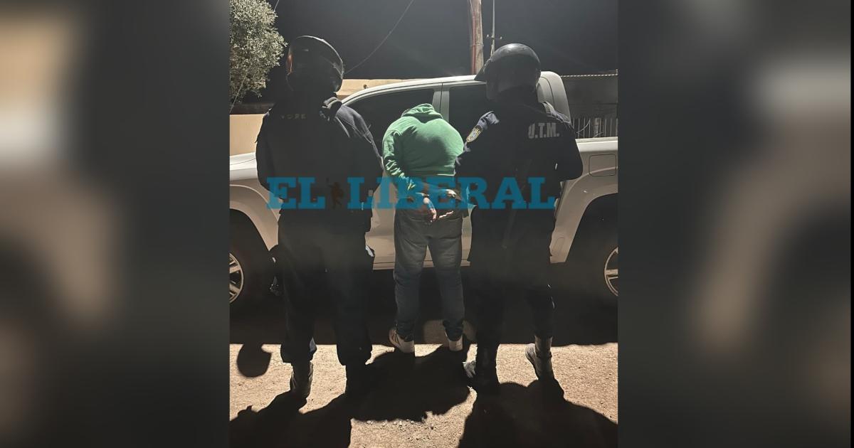 Detenido en La Banda con droga