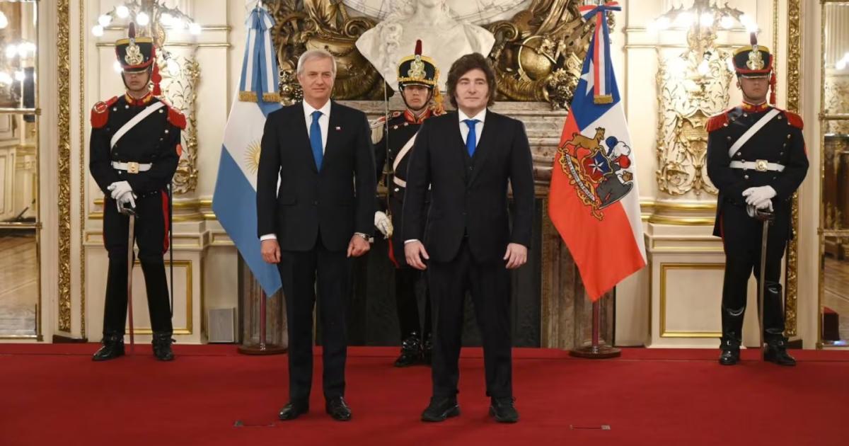 José Antonio Kast recibir a Javier Milei este jueves en Santiago (Foto- Presidencia)