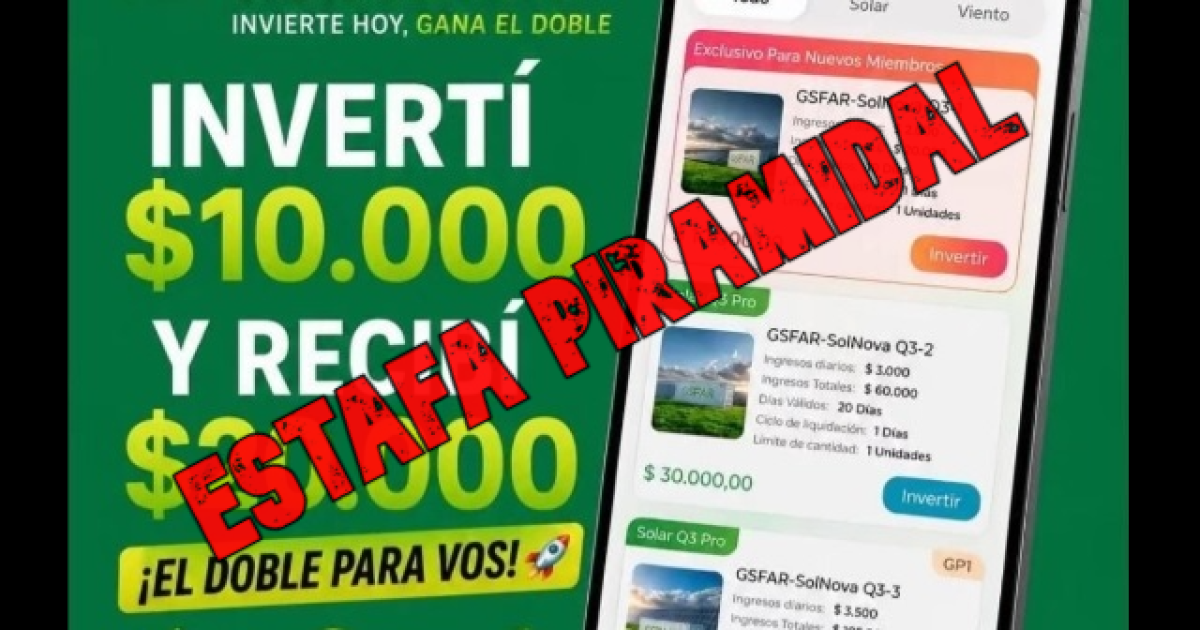 GSFAR promete pagarte rendimientos a tasas inexistentes en el mundo