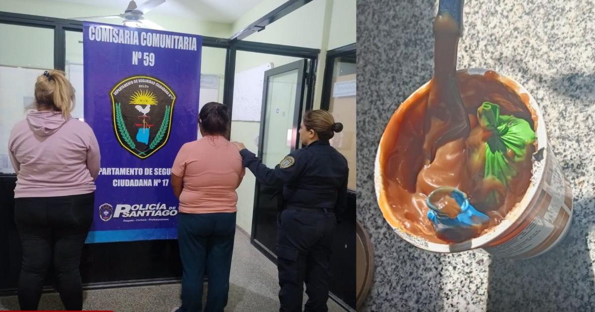 Capital- Intentaron ingresar marihuana a una comisariacutea oculta en un pote de dulce de leche