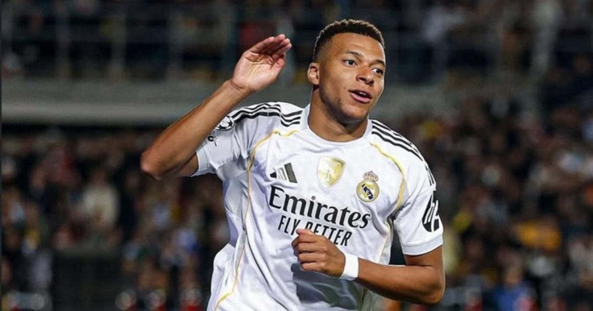 Kylian Mbappé el Real Madrid (Foto- DAZN)