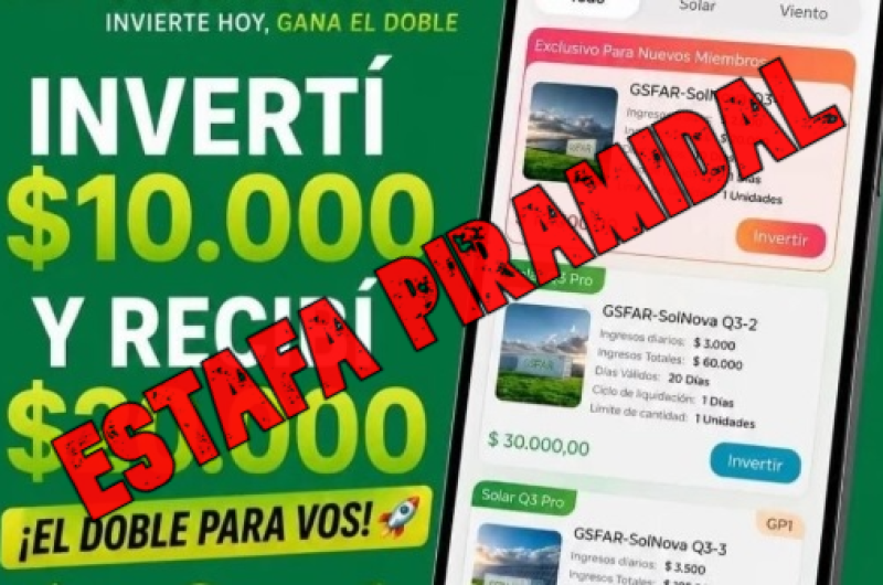 GSFAR promete pagarte rendimientos a tasas inexistentes en el mundo
