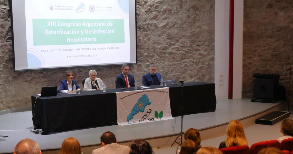 Santiago del Estero es sede de un congreso nacional de salud