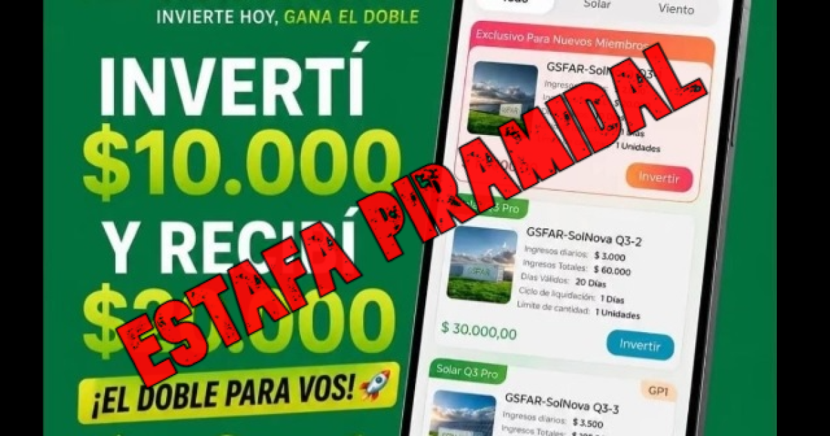 GSFAR promete pagarte rendimientos a tasas inexistentes en el mundo