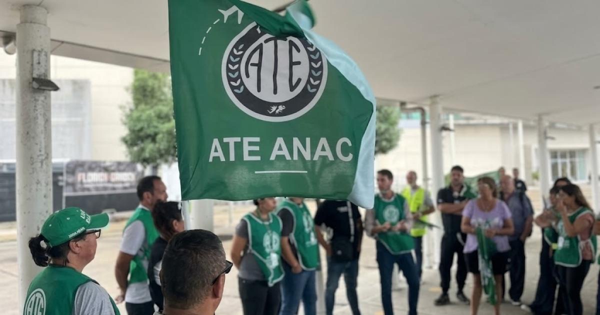 Protestas de ATEANAC en diferentes aeropuertos Foto Agencia NA