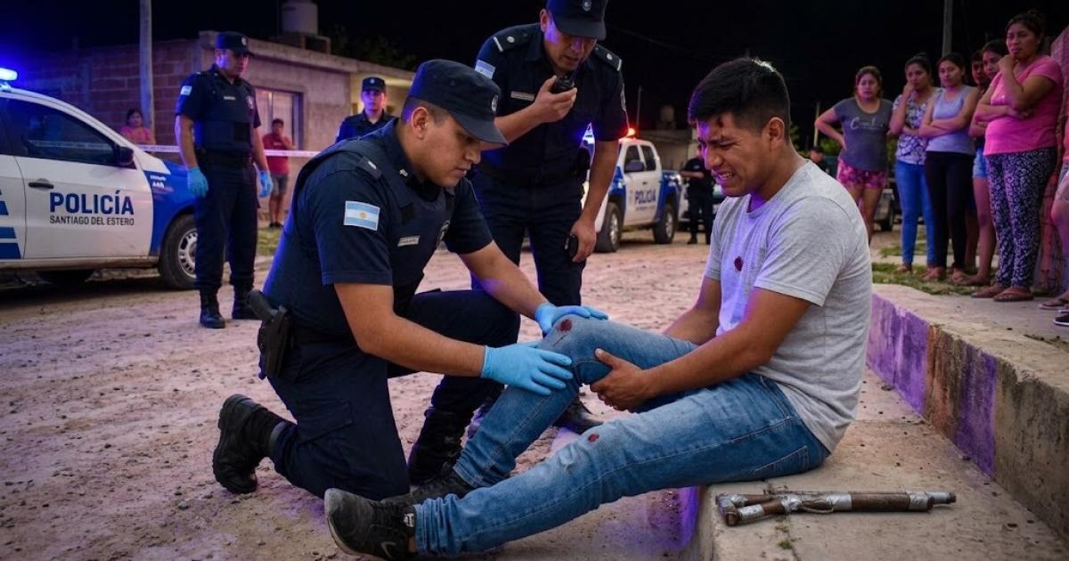 La Policía inició la investigación (Foto realizada con IA)
