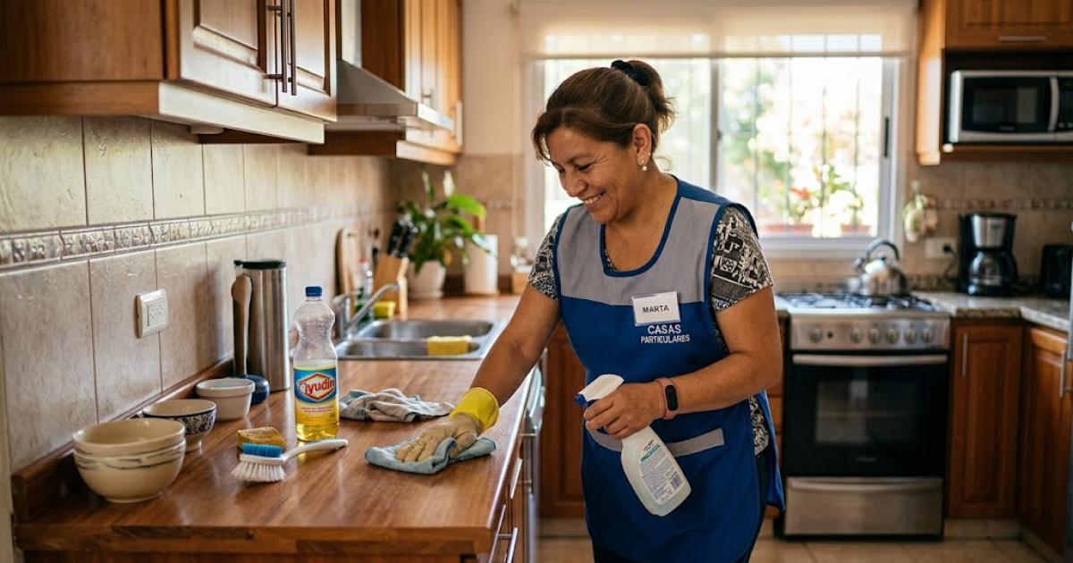 Empleadas de casas particulares recibirn un incremento enla escala salarial (Foto- creada con IA)