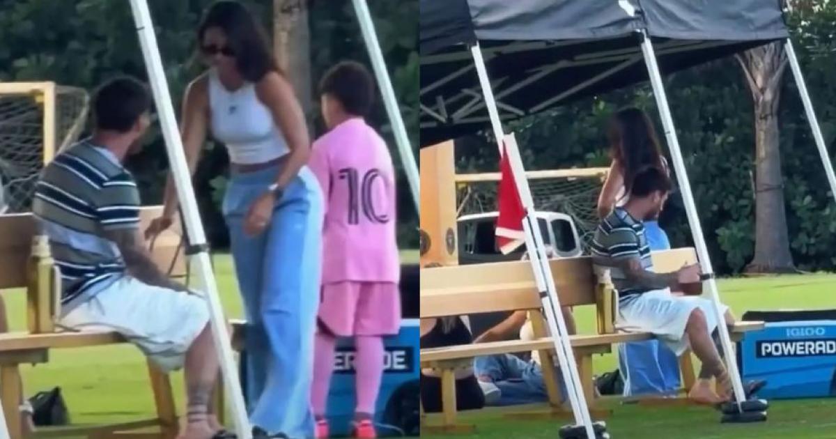 Así fue la primera aparición de Messi tras anunciar su retiro de la Selección