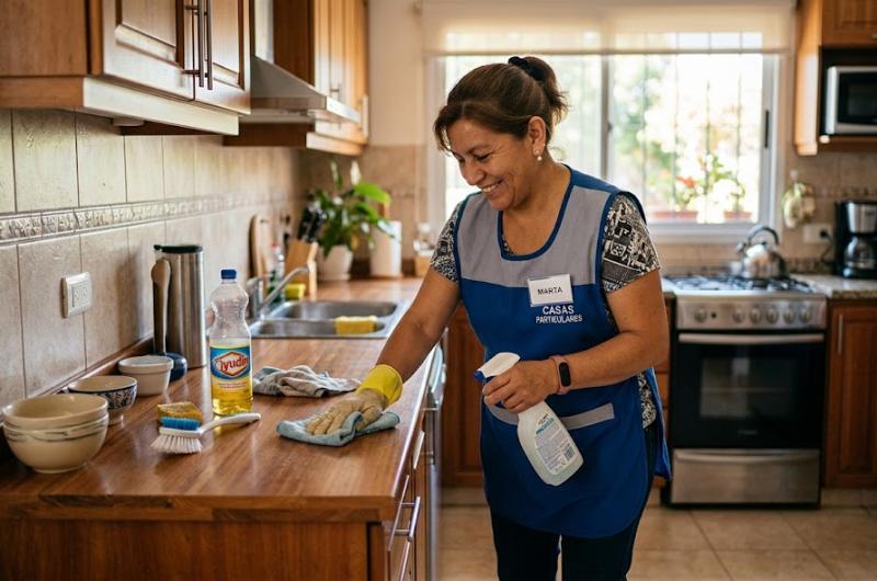 Empleadas de casas particulares recibir�n un incremento enla escala salarial (Foto- creada con IA)