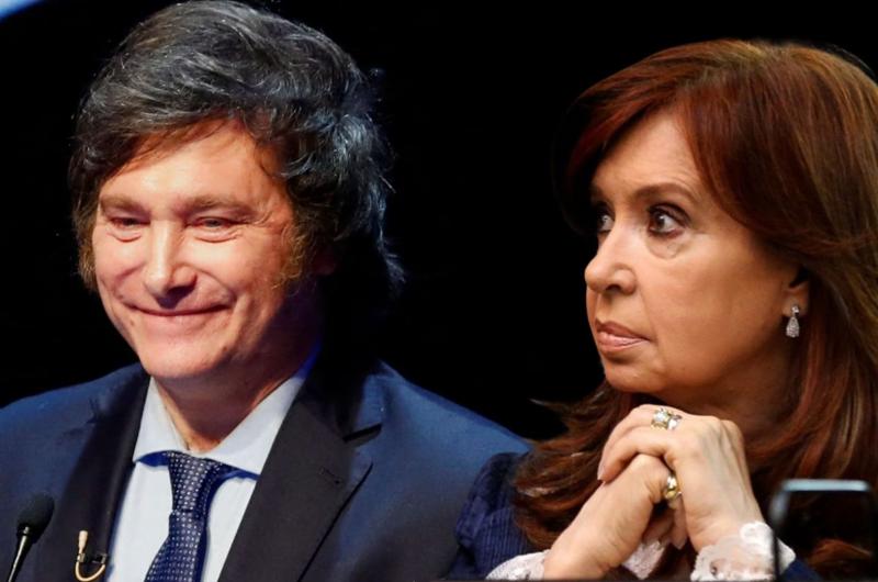 Javier Milei perdió 9 puntos de apoyo y Cristina Kirchner se mantuvo estable (Foto- Google)
