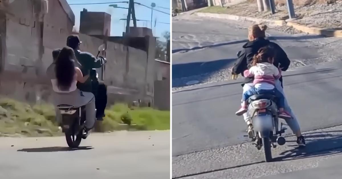 Identificaron a dos adolescentes y a una mujer por conducción temeraria en Catamarca Foto- Captura de video
