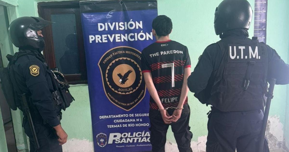 Fue apuntildealado en el pecho tras freneacutetica persecucioacuten por el barrio Herrera El Alto