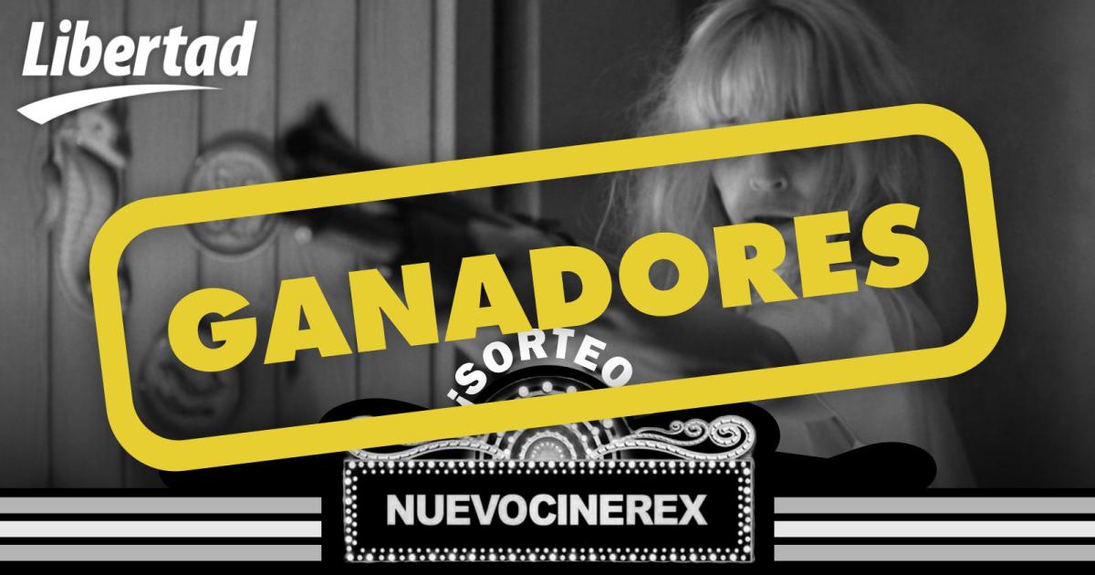 Estos son los ganadores de las entradas para Cine Rex
