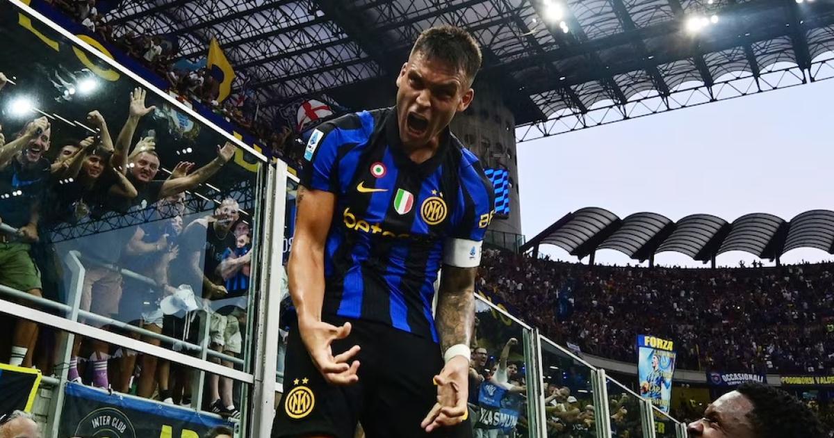 Lautaro Martiacutenez fue el heacuteroe en la victoria de Inter