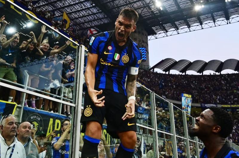 Lautaro Martiacutenez fue el heacuteroe en la victoria de Inter