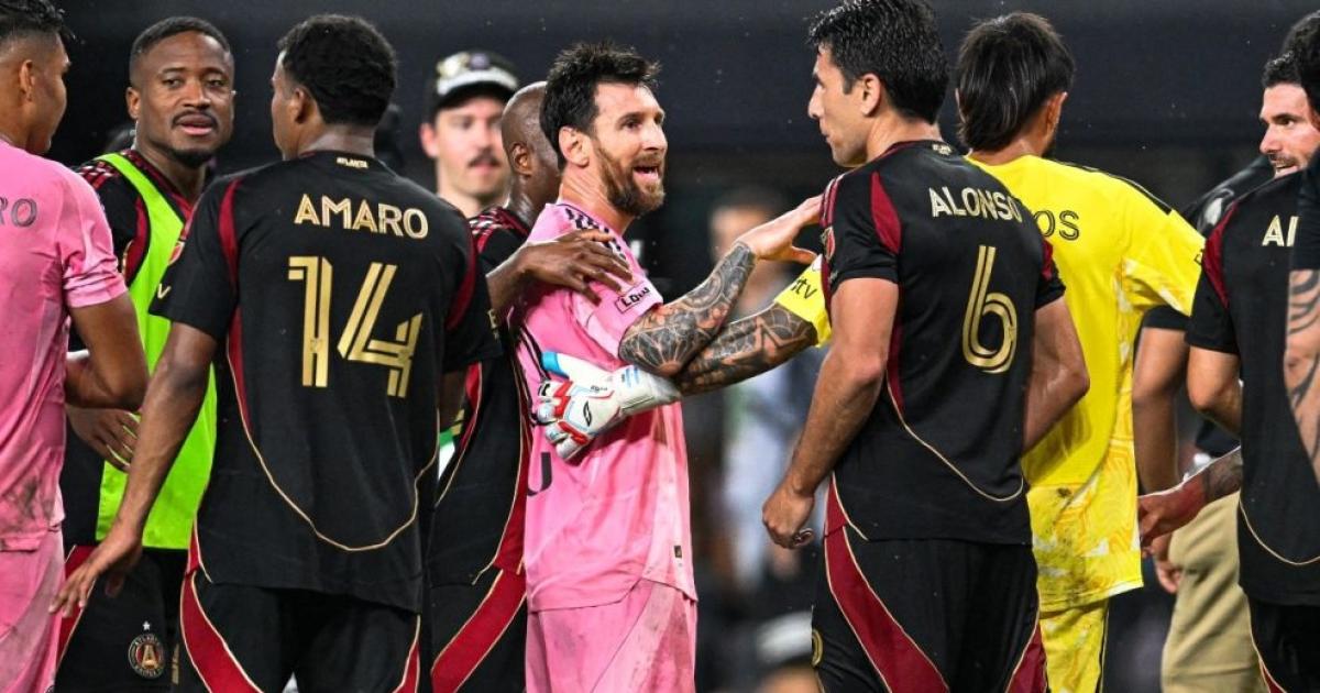 Messi en su primer partido tras anunciar su retiro de la Selección argentina (Foto Google)
