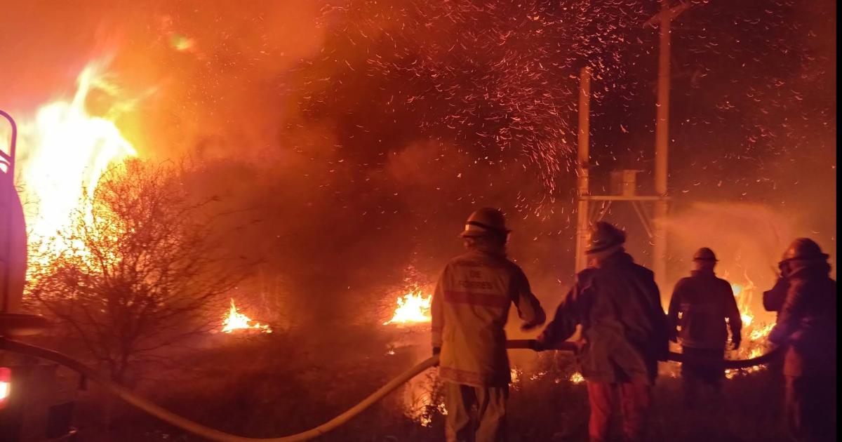 RIESGO Incendio registrado dentro de la jurisdicción 34